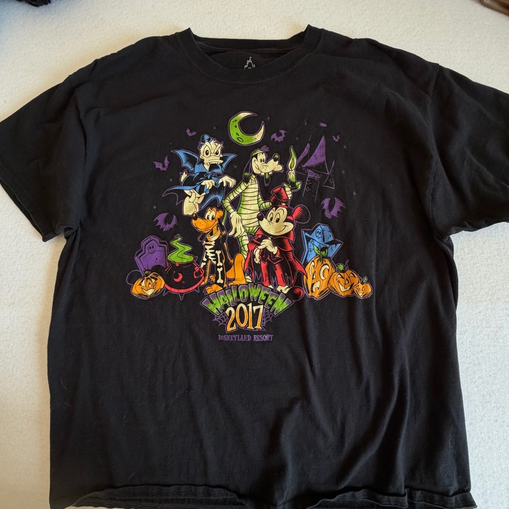 Disneyland Resort Halloween Party 2017 Character Tee Shirt